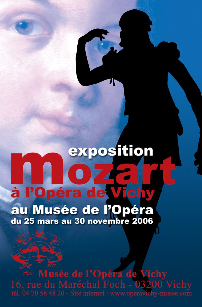 Exposition 2006 Mozart à l'Opéra de Vichy - affiche