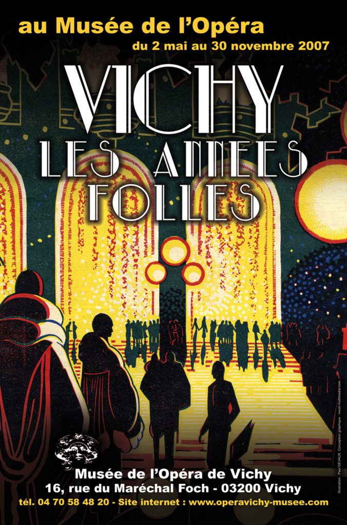 Exposition 2007 Vichy, les années folles... 1920-1929 - affiche