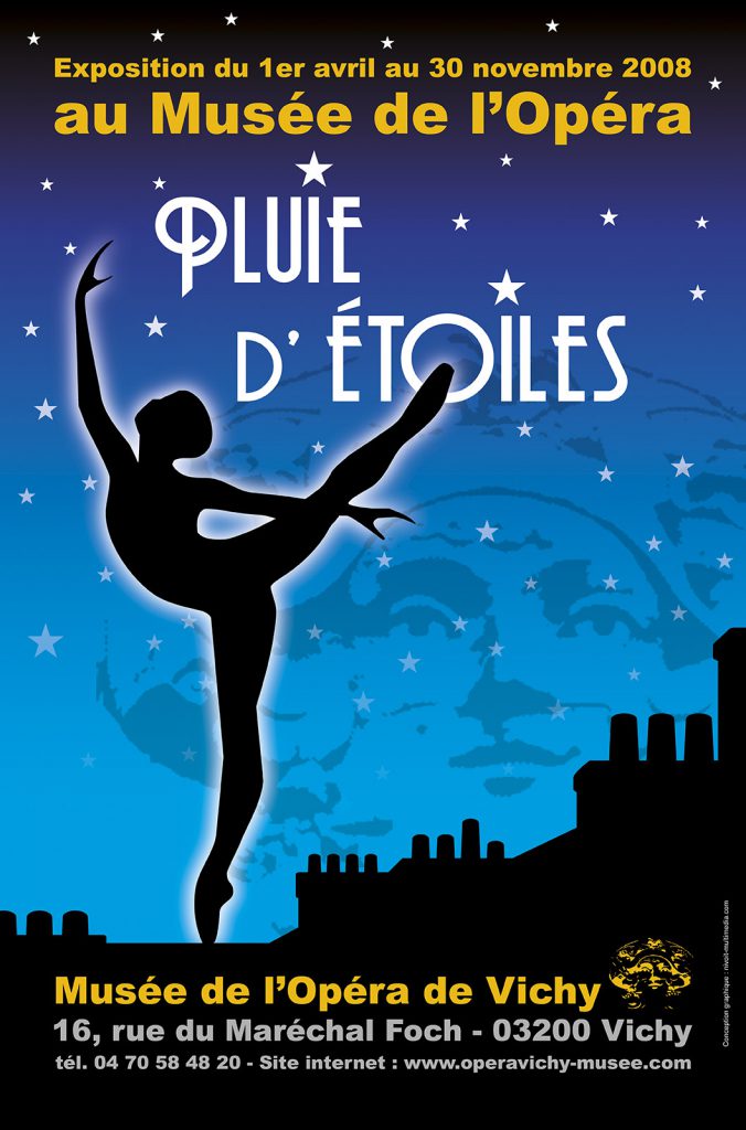 Exposition 2008 Pluie d'Étoiles - affiche