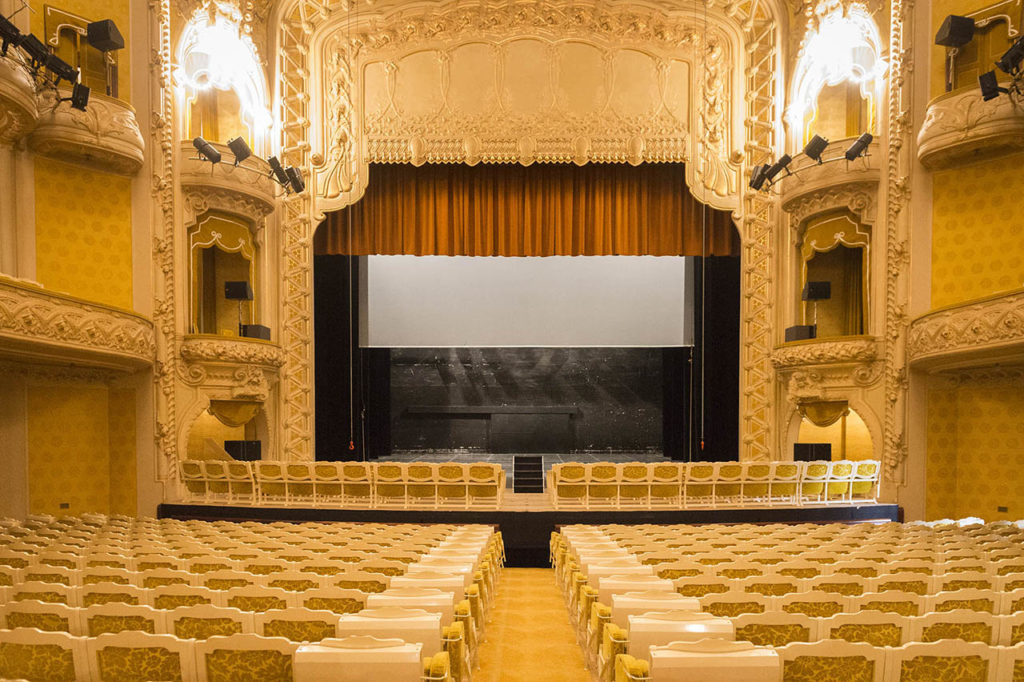 L'Opéra de Vichy - la salle de théâtre