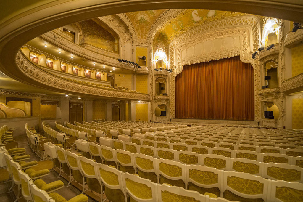 L'Opéra de Vichy - la salle de théâtre