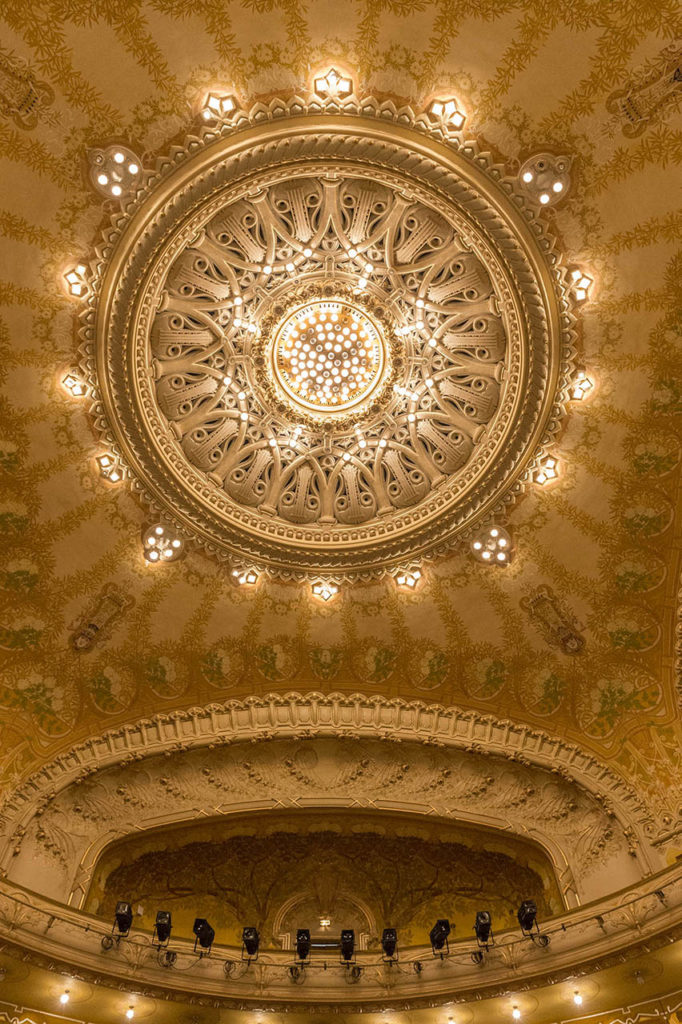 L'Opéra de Vichy - la coupole lumineuse