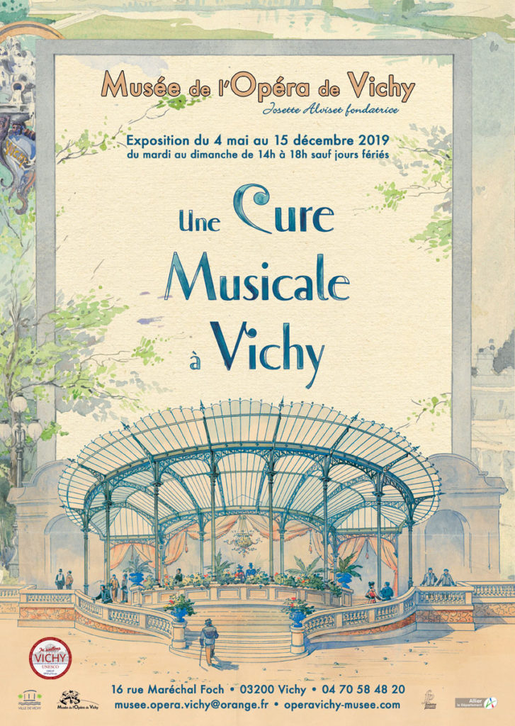 Exposition Une Cure musicale à Vichy 